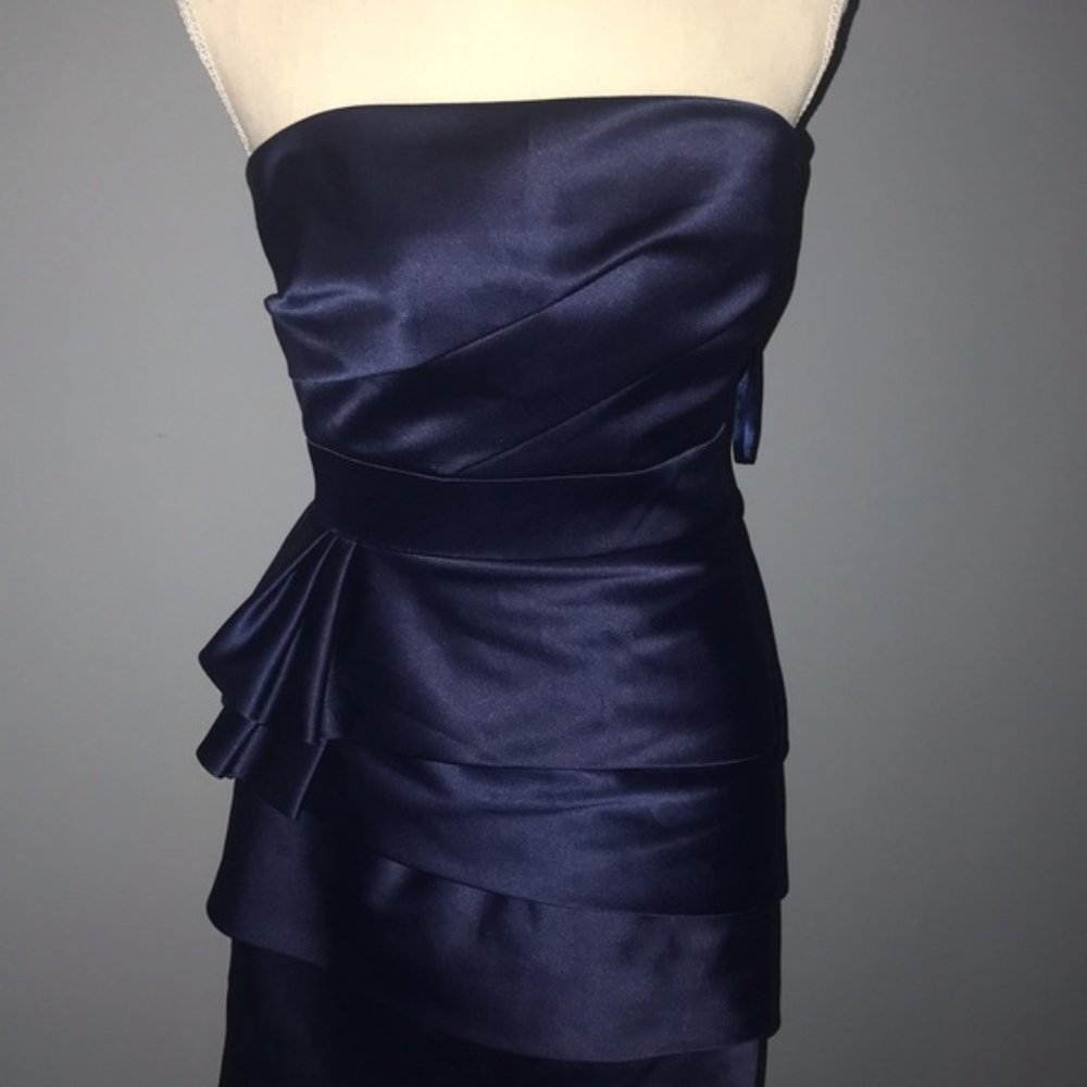 Formal satin Cocktail dress by max and cleo